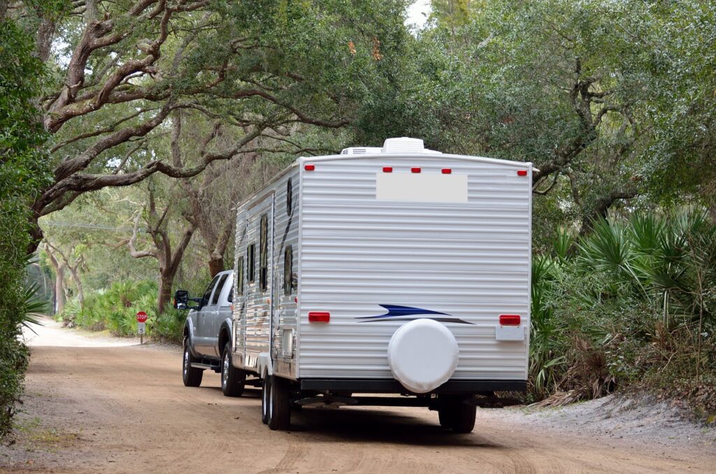 Towing A Travel Trailer With A Truck