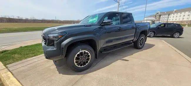 Toyota Tacoma with 6 ft bed