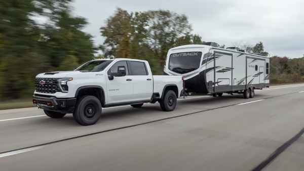 Towing A Travel Trailer