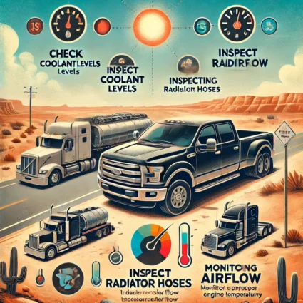 avoid overheating in trucks