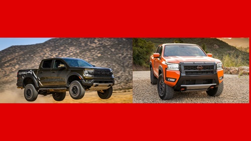 2025 Nissan Frontier vs Ford Ranger