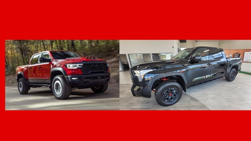 2025 Ram 1500 vs 2025 Toyota Tundra