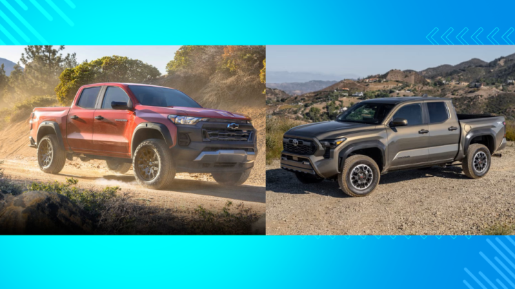 2025 Chevy Colorado vs 2025 Toyota Tacoma