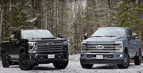 Chevy Silverado 2500 vs Ford F-250