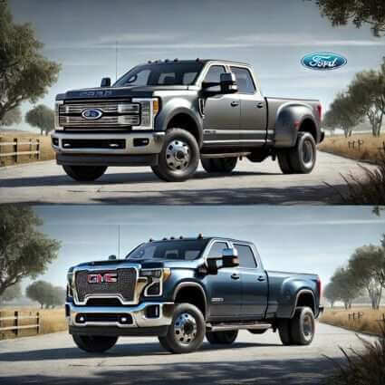 Ford F350 vs GMC Sierra 3500HD