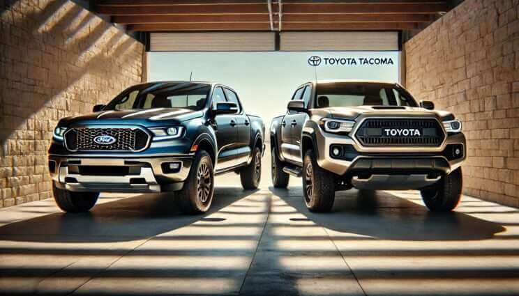 2025 Ford Ranger vs 2025 Toyota Tacoma