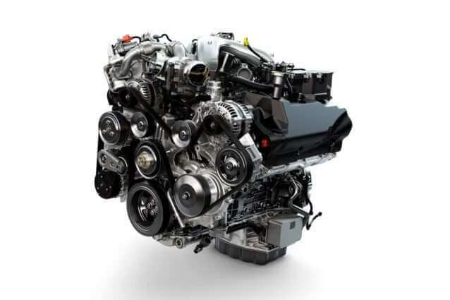 Diesel Truck Engine