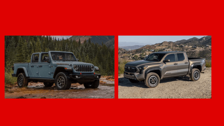 2025 Jeep Gladiator vs 2025 Toyota Tacoma