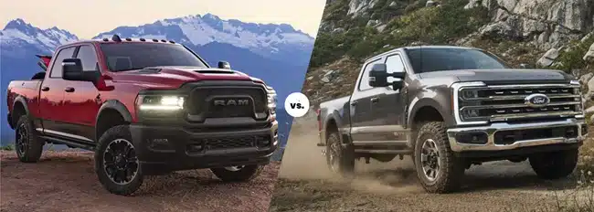 2025 Ford F-250 vs 2025 Ram 2500