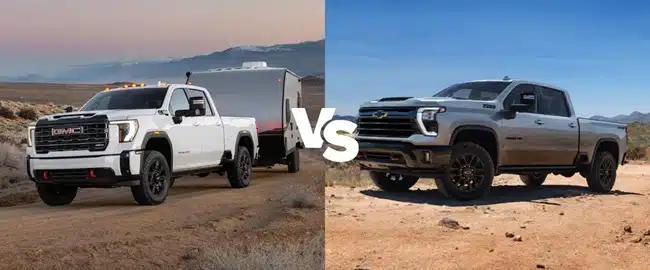 2025 GMC Sierra 2500HD vs 2025 Chevy Silverado 2500HD