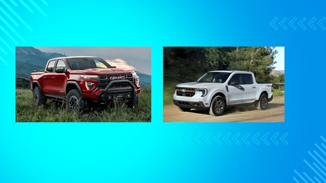 2025 Ford Maverick vs GMC Canyon