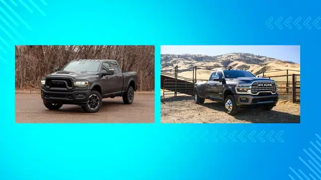 2025 Ram 2500 vs 2025 Ram 3500 Comparison