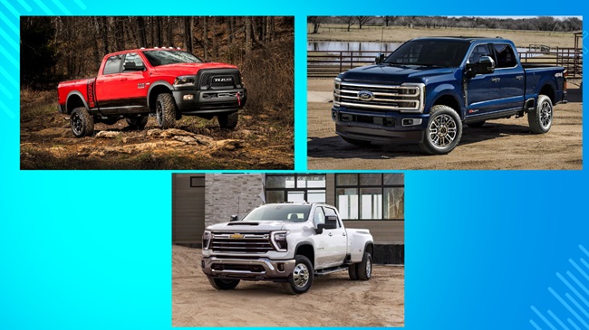 Ford vs Chevy vs Ram Towing Comparison