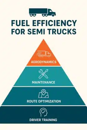 How to Improve Fuel Efficiency for Semi Trucks