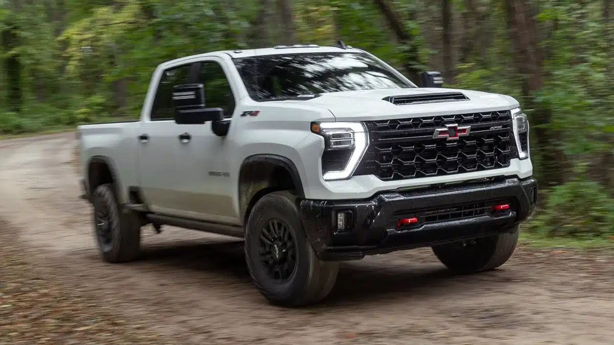 2025 Silverado 2500 Towing Chart by Axle Ratio