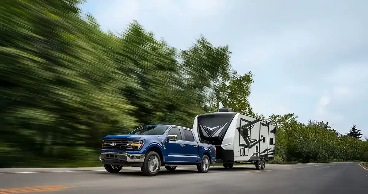 2026 F-150 Towing by Engine and Axle Ratio